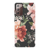 Samsung Galaxy Note 20 peonies one phone case in black