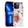 iPhone 14 Pro Max Peonies Floral Phone Case - White