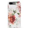 iPhone 7 Plus / 8 Plus peonies one phone case in white
