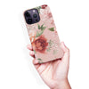 iPhone 14 Pro Max peonies one phone case in pink