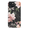 iPhone 14 Peonies Two Floral Phone Case in Black