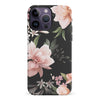 iPhone 14 Pro Max Peonies Two Floral Phone Case in Black