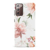 Samsung Galaxy Note 20 Peonies Two Phone Case in White