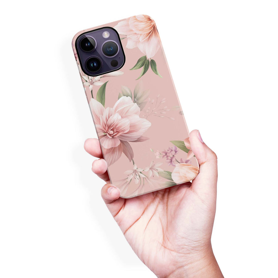 iPhone 14 Pro Max Peonies Floral Phone Case