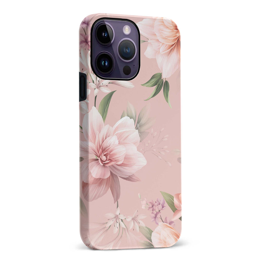 iPhone 14 Pro Max Peonies Floral Phone Case