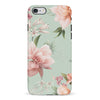 iPhone 6S Plus Peonies Two Floral Phone Case in Green