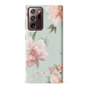 Samsung Galaxy Note 20 Ultra Peonies Two Floral Phone Case in Green