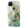 Google Pixel 4A watercolour plants one phone case