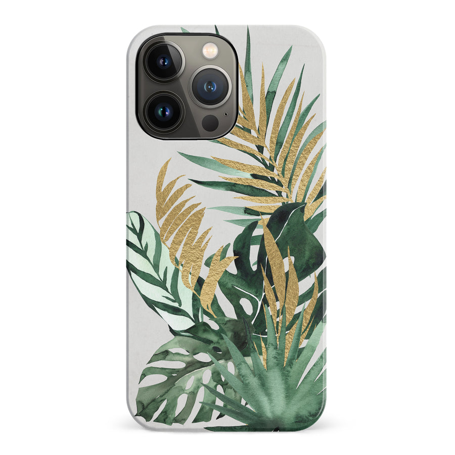 iPhone 14 Pro watercolour plants one phone case