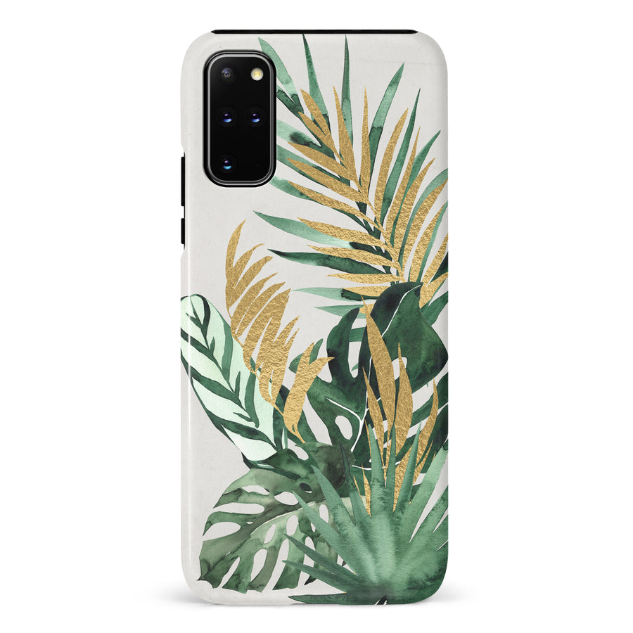 Samsung Galaxy S20 Plus watercolour plants one phone case