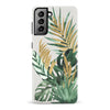 Samsung Galaxy S21 Plus watercolour plants one phone case