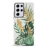 Samsung Galaxy S21 Ultra watercolour plants one phone case