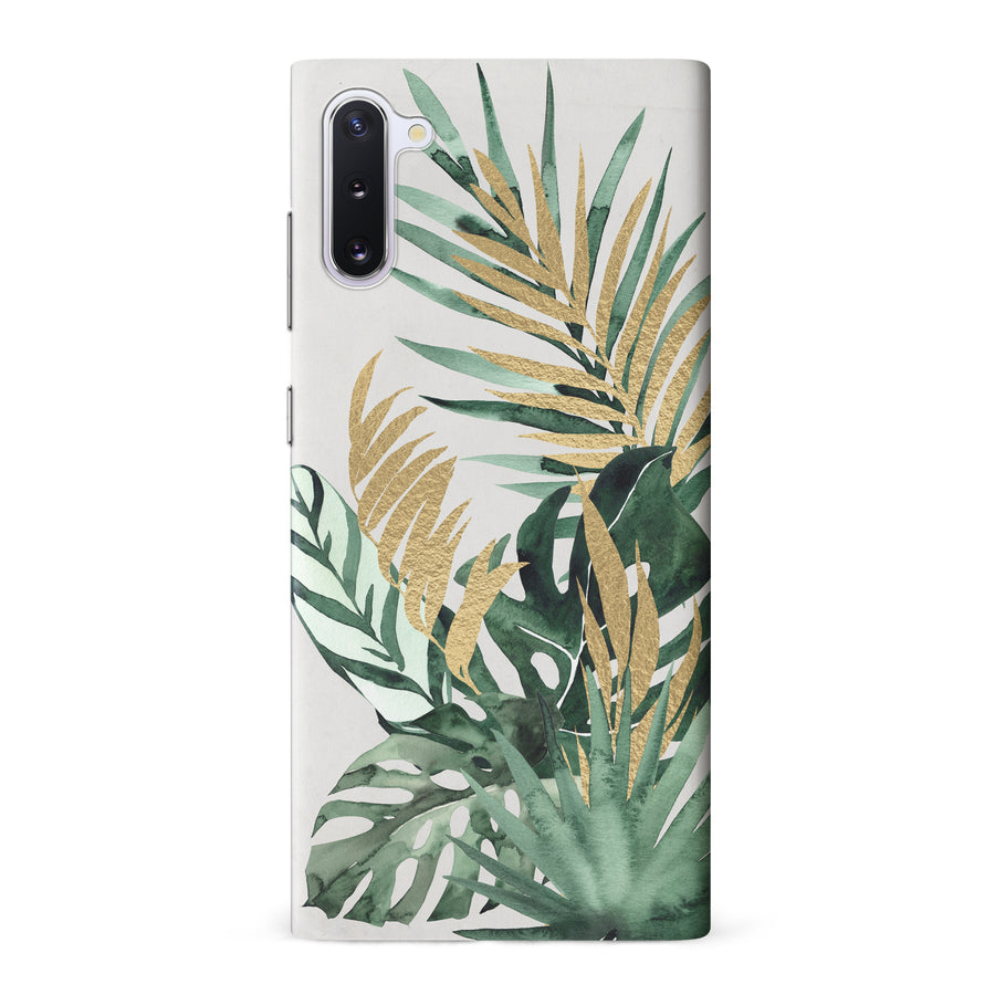 Samsung Galaxy Note 10 watercolour plants one phone case