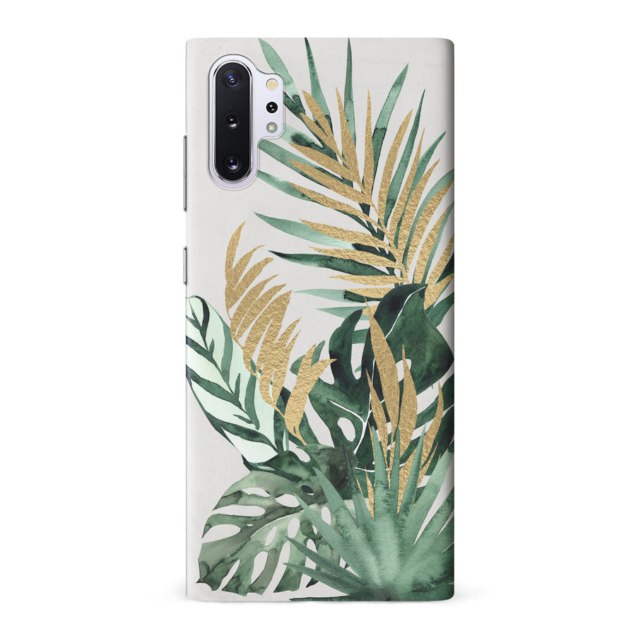 Samsung Galaxy Note 10 Plus watercolour plants one phone case