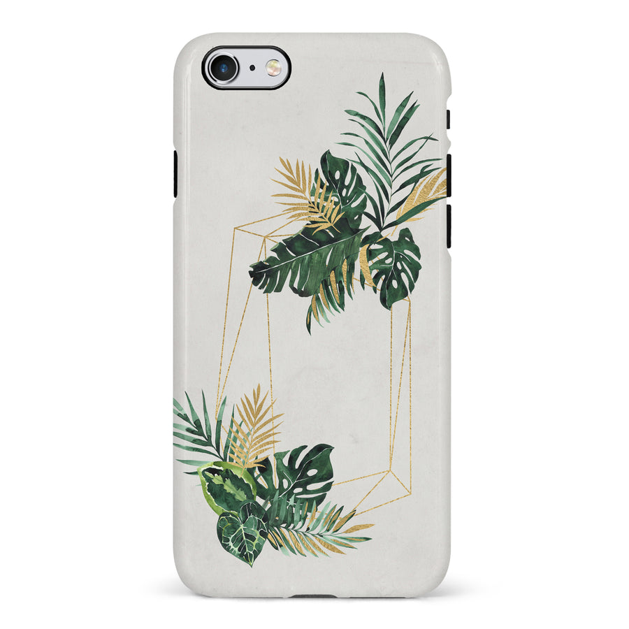 iPhone 6S Plus watercolour plants two phone case