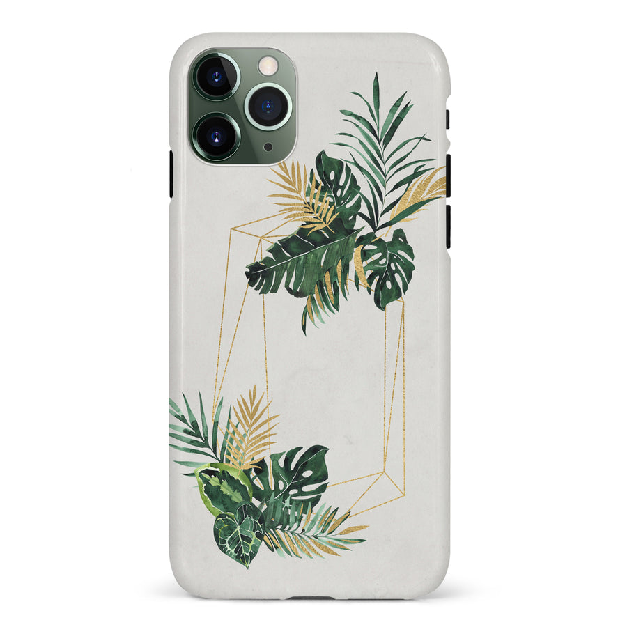 iPhone 11 Pro watercolour plants two phone case