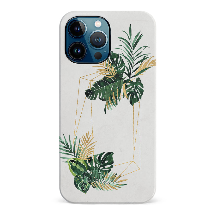 iPhone 12 Pro Max watercolour plants two phone case