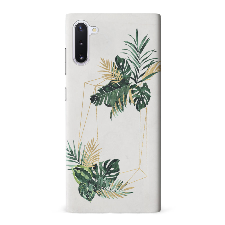 Samsung Galaxy Note 10 watercolour plants two phone case