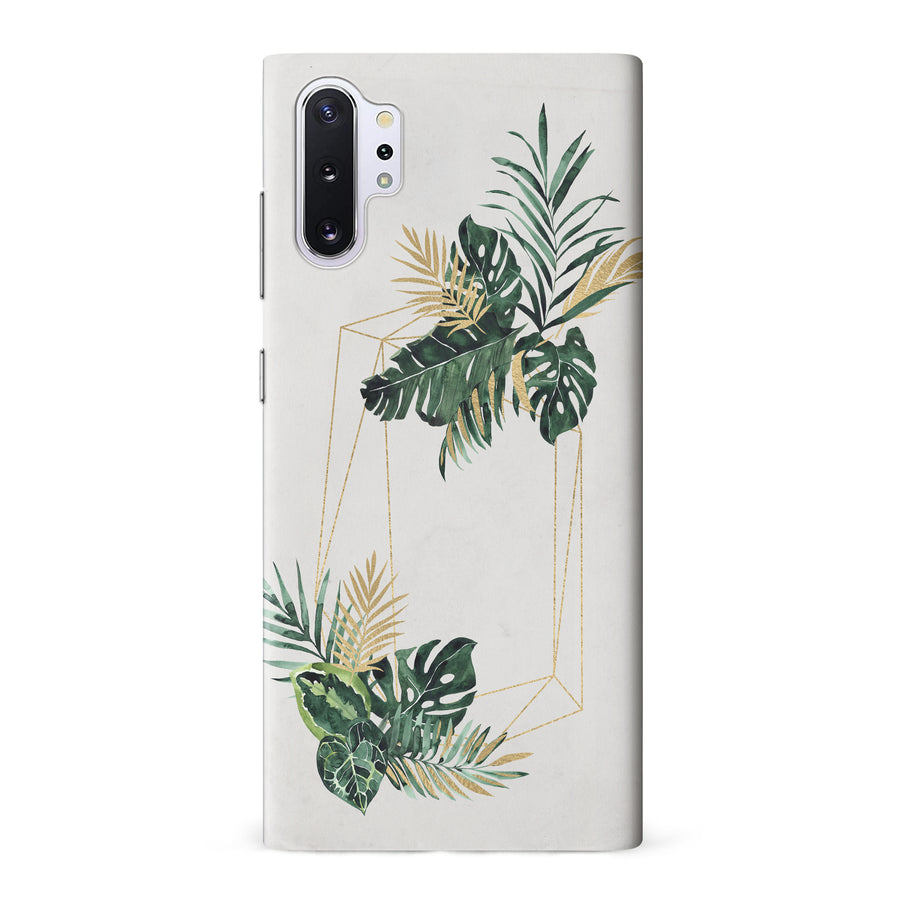 Samsung Galaxy Note 10 Plus watercolour plants two phone case