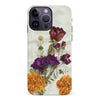 iPhone 14 Pro Max flowers on canvas phone case