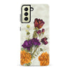 Samsung Galaxy S22 Plus flowers on canvas phone case