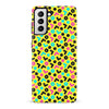 Samsung Galaxy S21 90's Geometry Phone Case in Yellow