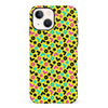 iPhone 13 90's Geometry Phone Case in Yellow