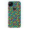 Google Pixel 4A 90's Geometry Phone Case in Black