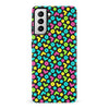 Samsung Galaxy S21 90's Geometry Phone Case in Black