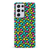 Samsung Galaxy S21 Ultra 90's Geometry Phone Case in Black