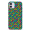 iPhone 11 90's Geometry Phone Case in Black