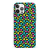 iPhone 12 90's Geometry Phone Case in Black