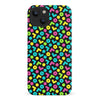 iPhone 14 90's Geometry Phone Case in Black