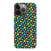 iPhone 14 Pro 90's Geometry Phone Case in Black