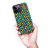 iPhone 14 Pro Max 90's Geometry Phone Case in Black