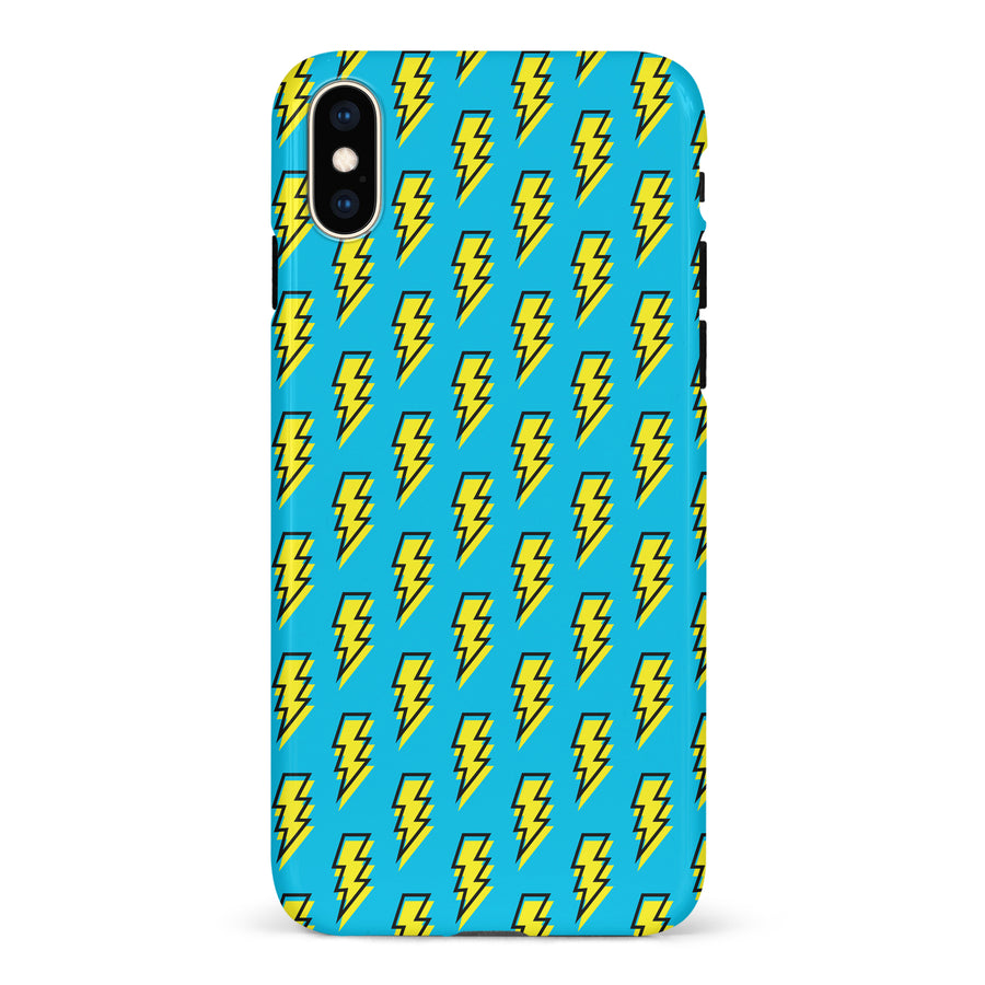 iPhone XS Max Lightning Phone Case in Blue