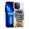 iPhone 14 Pro Max Messy Hair Don't Care Phone Case in White