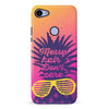 Google Pixel 3A XL Messy Hair Don't Care Phone Case in Magenta/Orange