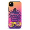 Google Pixel 4A Messy Hair Don't Care Phone Case in Magenta/Orange