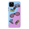 Google Pixel 5 The Rad 90's Phone Case in Blue/Purple