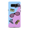 Samsung Galaxy Note 8 The Rad 90's Phone Case in Blue/Purple