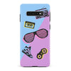Samsung Galaxy S10 Plus The Rad 90's Phone Case in Blue/Purple