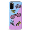 Samsung Galaxy S20 Plus The Rad 90's Phone Case in Blue/Purple