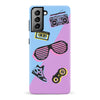 Samsung Galaxy S21 Plus The Rad 90's Phone Case in Blue/Purple