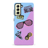 Samsung Galaxy S22 Plus The Rad 90's Phone Case in Blue/Purple