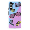 Samsung S23 The Rad 90's Phone Case - Blue/Purple