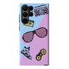 Samsung S23 Ultra The Rad 90's Phone Case - Blue/Purple