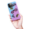 iPhone 13 Pro Max The Rad 90's Phone Case in Blue/Purple