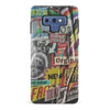 Samsung Galaxy Note 9 Retro Stickers Phone Case