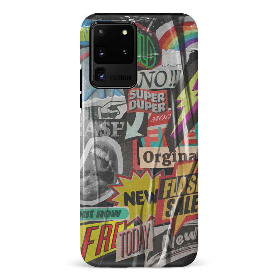 Samsung Galaxy S20 Ultra Retro Stickers Phone Case